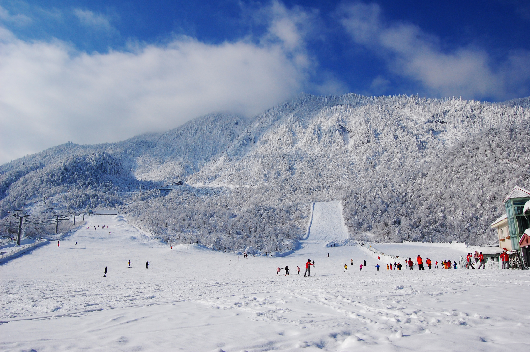 西岭雪山·景区门票 鸳鸯池往返索道套票(便捷取票)