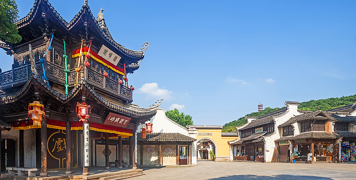 江苏无锡 惠山古镇文物古迹区 锡惠名胜区 电子票