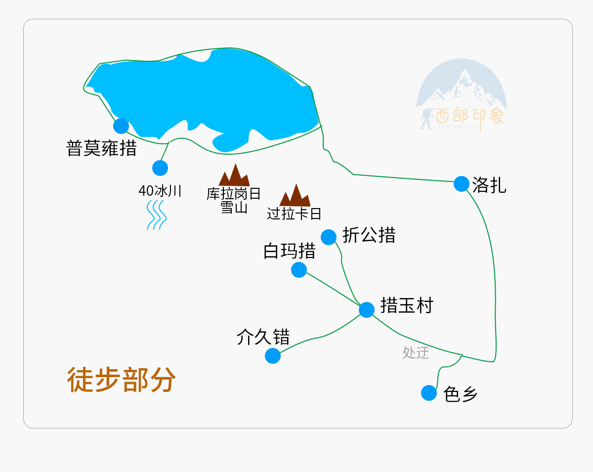 库拉岗日徒步7日游 西藏入门级雪山徒步 拉萨出发无露营 山南环线羊湖
