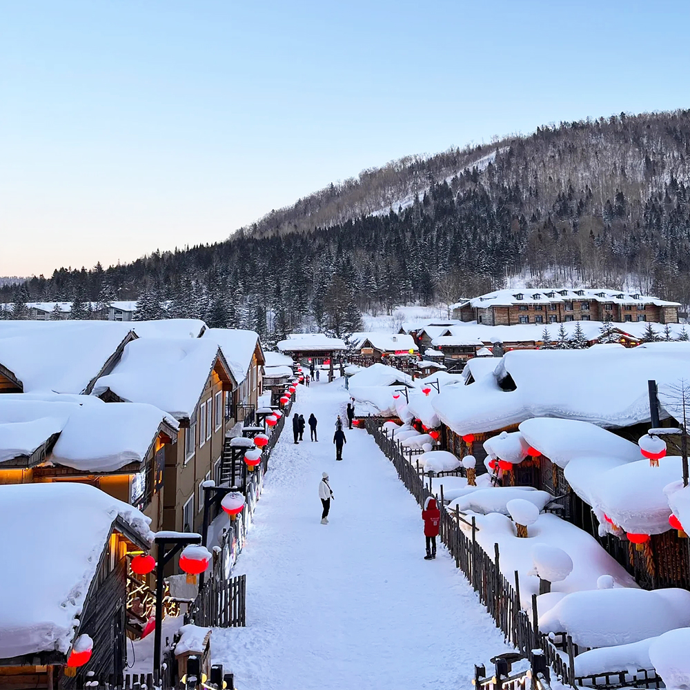 【28人精致小包团】长白山雪乡漠河9天8晚跟团游(吉林雾凇 雪域长白山