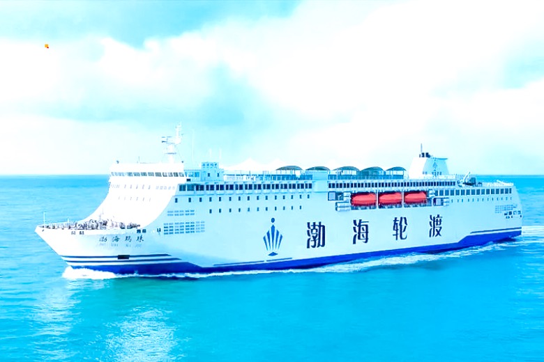 五一5日游北京出发横跨渤海湾渤海轮渡大连烟台威海渤海黄海的穿越之