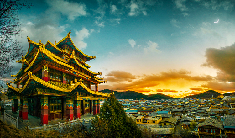 纯玩团·云南丽江香格里拉5日游(古城客栈 1晚高档酒店 玉龙雪山索道