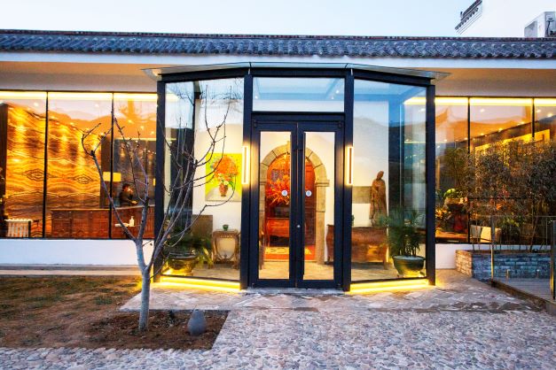 北京怀柔薇阁怀九渡艺术精品民宿2天1夜含三餐游玩徽派园林三木堂书院