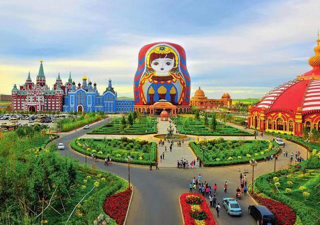 呼伦贝尔小型"迪士尼"一场梦幻般的童话之旅,园区里随处可见各式各样