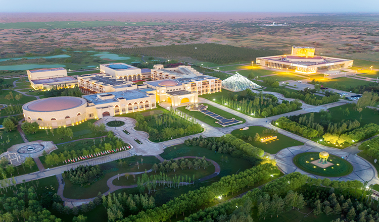 沙漠中的绿色圣景内蒙古鄂尔多斯七星湖酒店度假2天1晚入住中国十佳