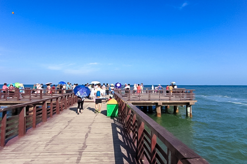 周末2日游又见仙螺岛南北戴河网红打卡阿那亚地中海风情碧螺塔仙螺岛