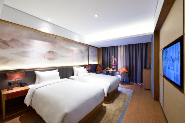 建德景澜新安江宿度假酒店2晚3天住宿2晚双人早餐下午茶