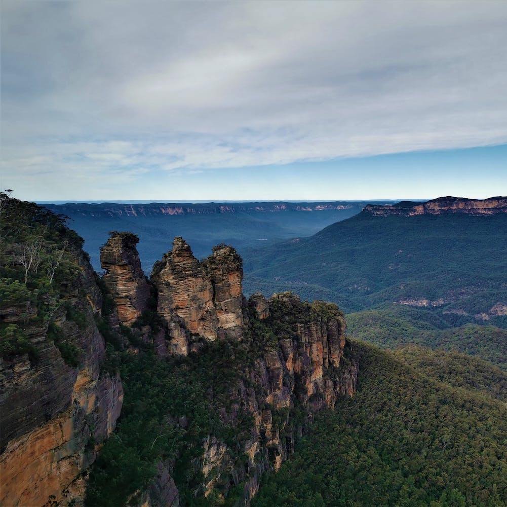 澳大利亚悉尼蓝山国家公园一日游赏蓝山落日美景丛林徒步深度体验英文