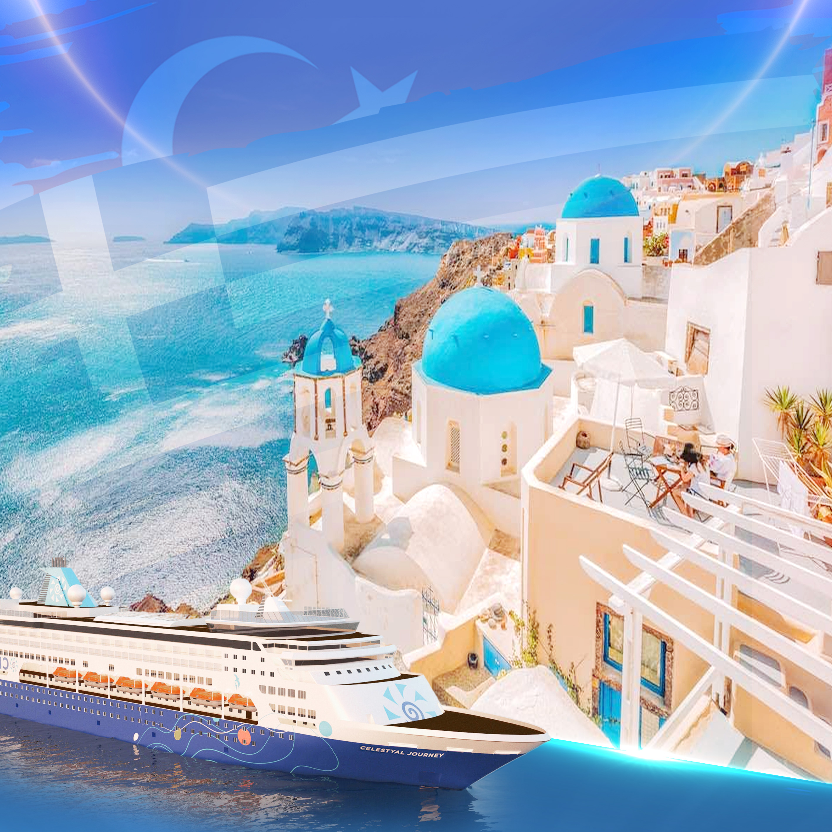 全国联运北京直飞土耳其希腊13天10晚跟团游升级4晚爱琴海邮轮赠送