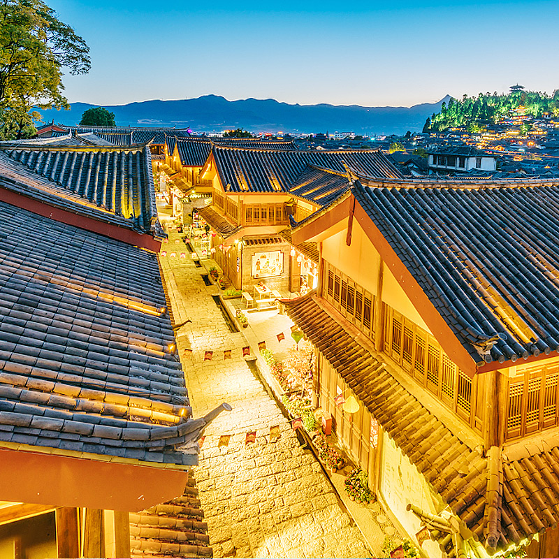 昆明大理丽江香格里拉10天9晚跟团游石林风景区玉龙雪山大理丽江古城