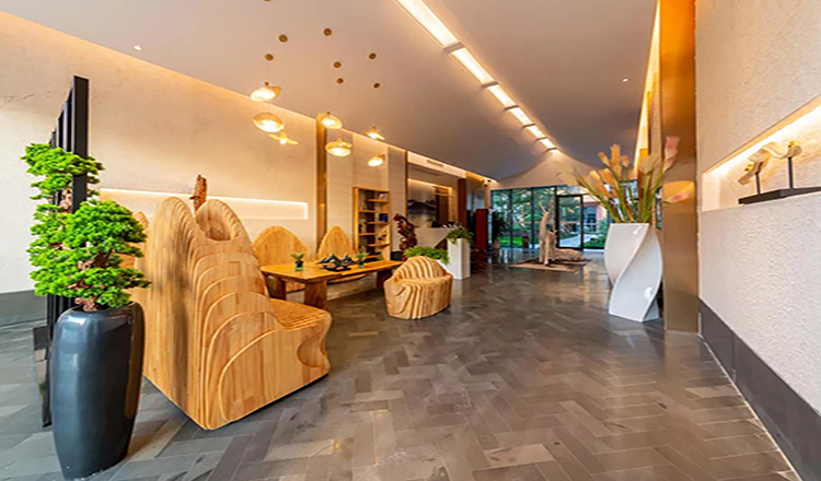 新兴雅泊酒店1晚住宿(含双早 2张禅域小镇游园 无限次南药汤泉 馋域