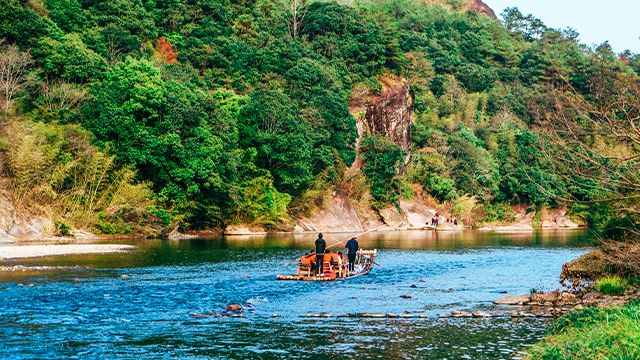 泰宁 大金湖 甘露寺 寨下大峡谷 明清园 上清溪竹筏原始漂流 大金湖