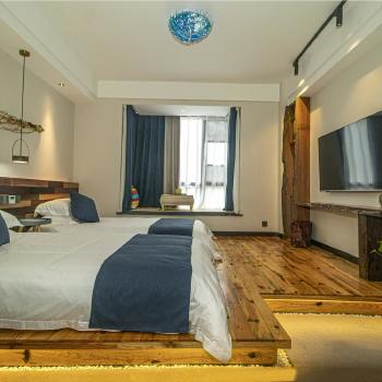 磐安君恋小隐民宿1间1晚套餐含双人早餐双人灵江源森林公园大门票