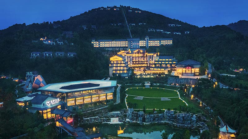 湖南常德温德姆至尊豪庭温泉酒店1晚住宿双人早餐双人温泉不限泡