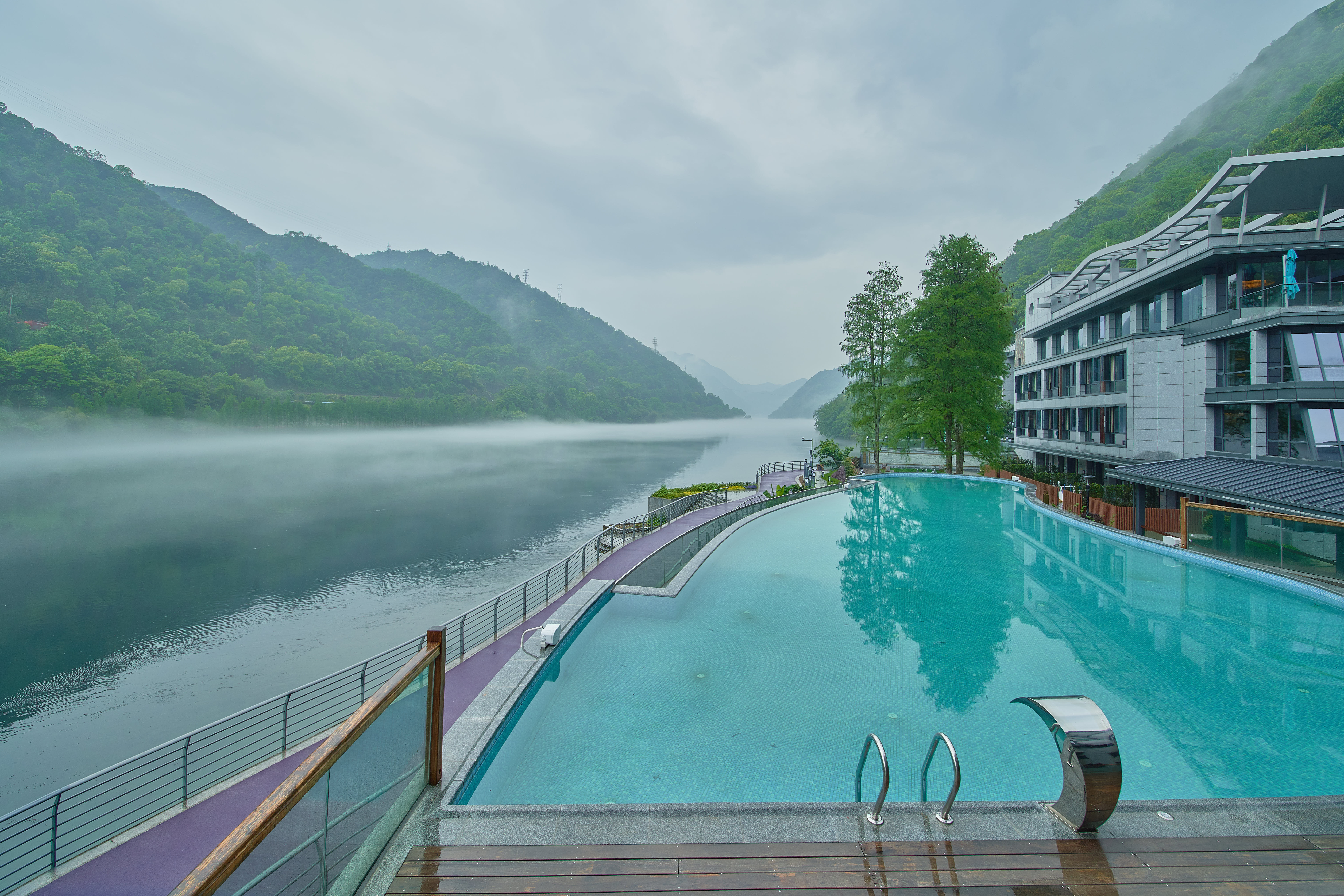 建德景澜新安江宿度假酒店2晚3天住宿2晚双人早餐下午茶