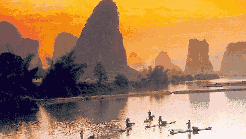 杭州直飞桂林5天4晚自由行纵情山水之间打卡印象刘三姐乘漓江游船赠