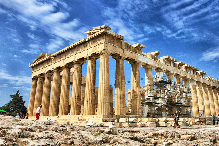 2晚悬崖酒店指定入住希腊一地12天经典游内陆飞机圣托