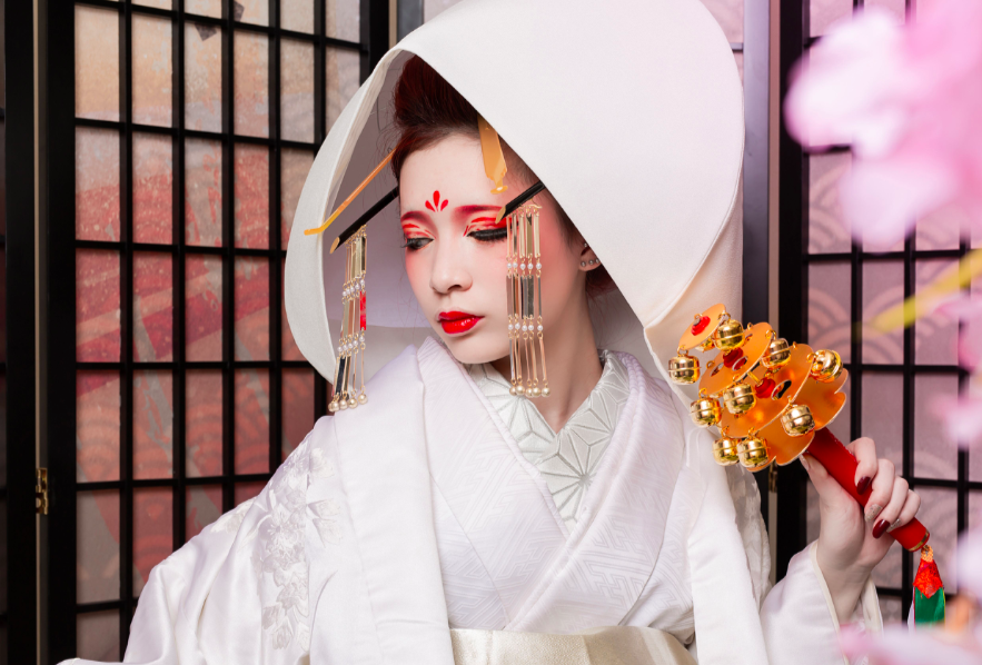 高端婚礼和服可选(200张左右原片 日系发型 日式化妆 多种