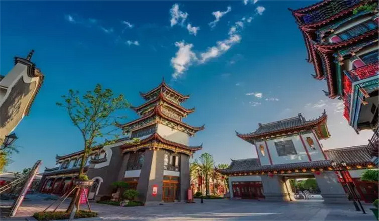 常德桃花源秦谷桃花源古镇五柳小镇桃花山汽车2日游