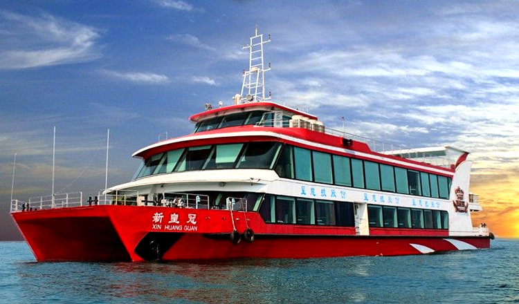 北海观光游船北海环岛游门票海上观光游北海南万观光码头登船可选9点