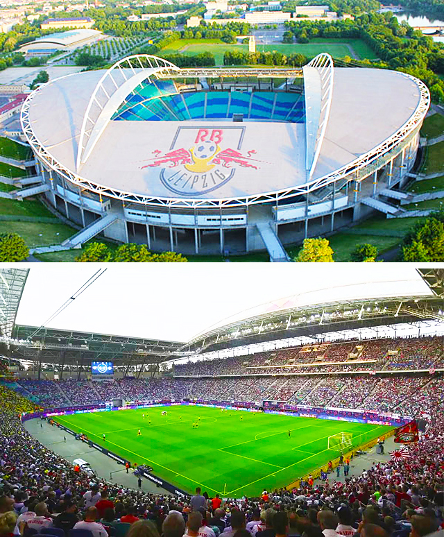 位于德国萨克森州的红牛竞技场,是莱比锡红牛的主场,同时也是前东德首