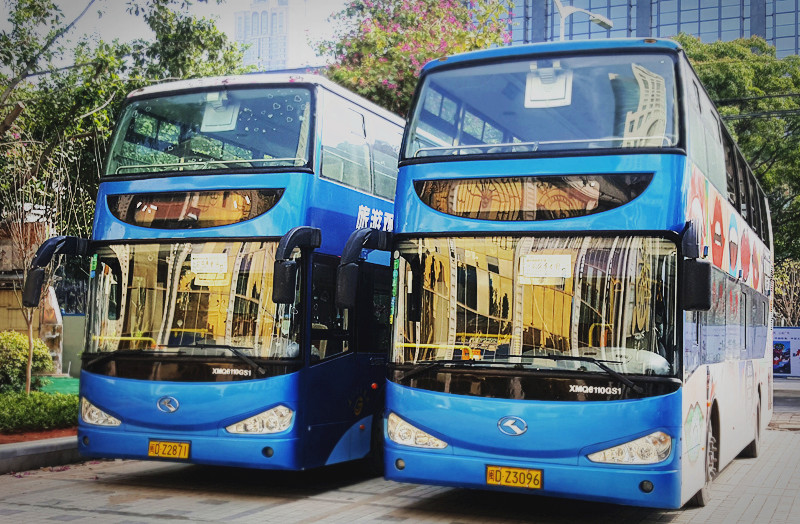 厦门双层环岛观光巴士门票当天无限乘坐提前2小时订票