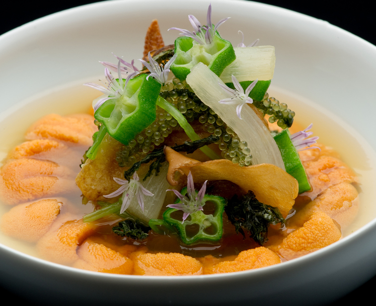 东京米其林三星餐厅龙吟高分怀石料理