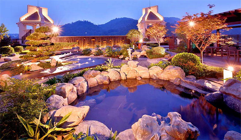 广州从化碧泉空中温泉门票突破常规的空中温泉