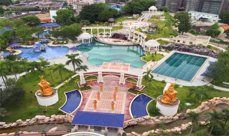 县政府引回丰顺籍老板,人大代表陈生跃投资兴办的,该旅游项目总投资1