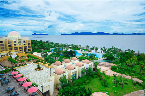 珠海海泉湾度假区海洋温泉神秘岛梦幻剧场可选