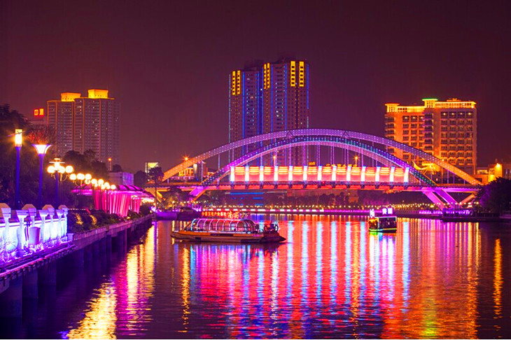 中山岐江夜游游船电子票