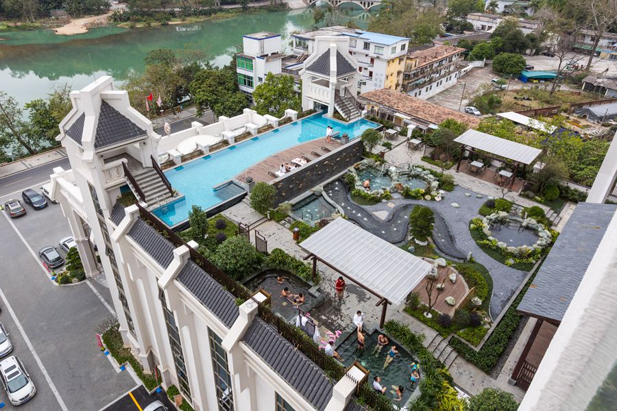 从化碧泉空中温泉大酒店(双人特色餐饮 自助早餐 无限次温泉)