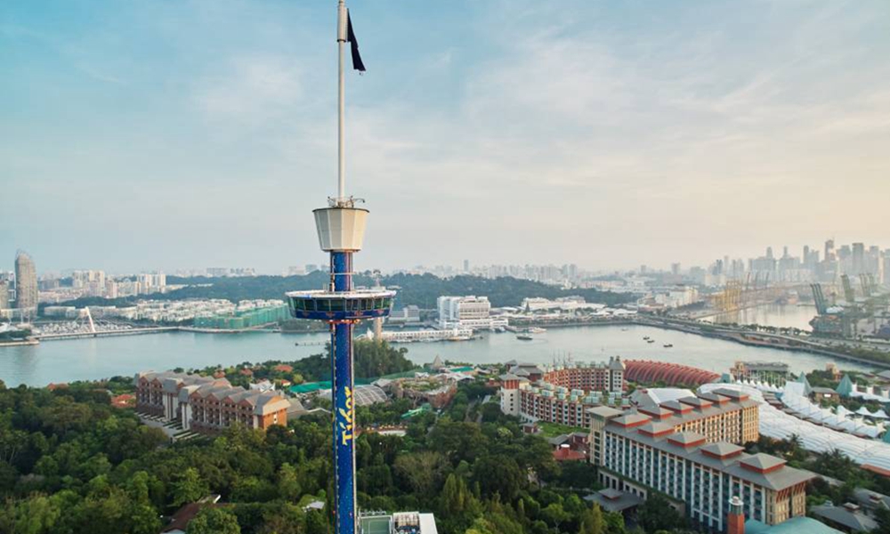 新加坡圣淘沙摩天塔tigerskytower门票电子票
