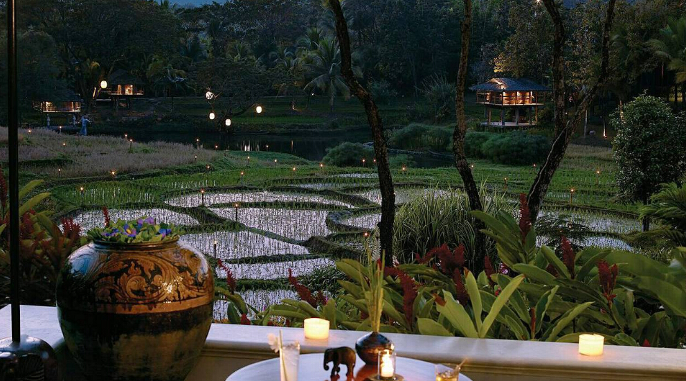 清迈四季酒店four seasons 下午茶双人套餐 赏田园美景 度惬意午后