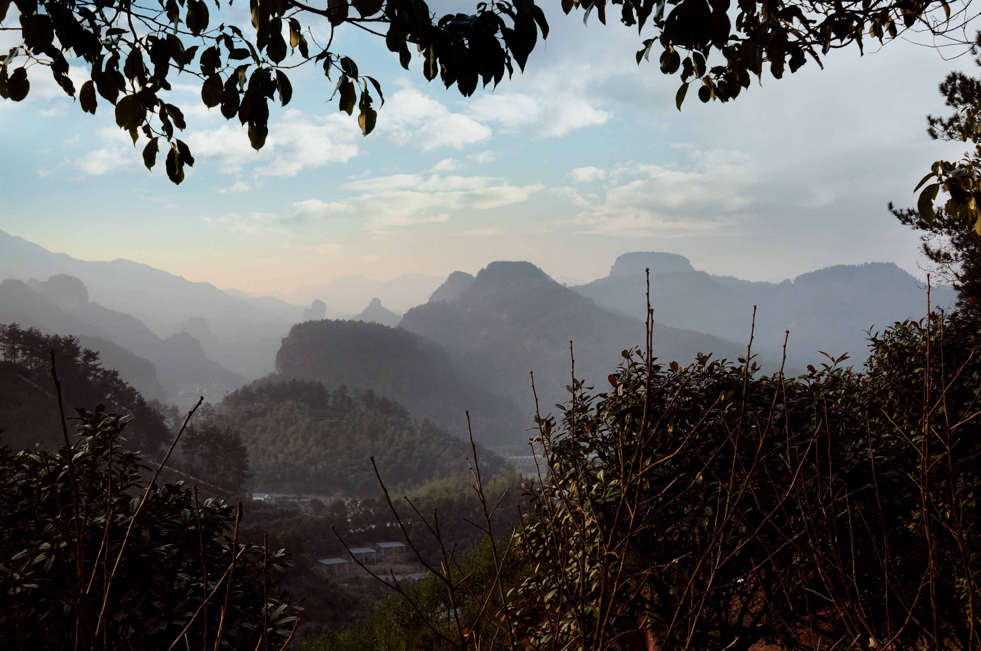 浙江金华武义武士山山外山红色景区