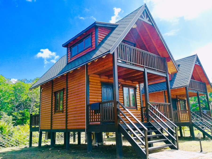 网红森林木屋仙本那完美森态度假村酒店一晚住宿木屋别墅码头免费接送