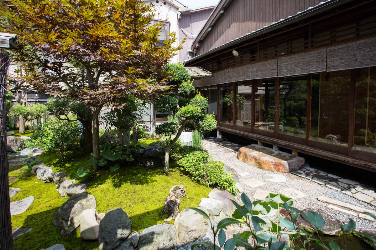 京都翠川民宿最美民宿庭院可提供和服租赁和旅拍