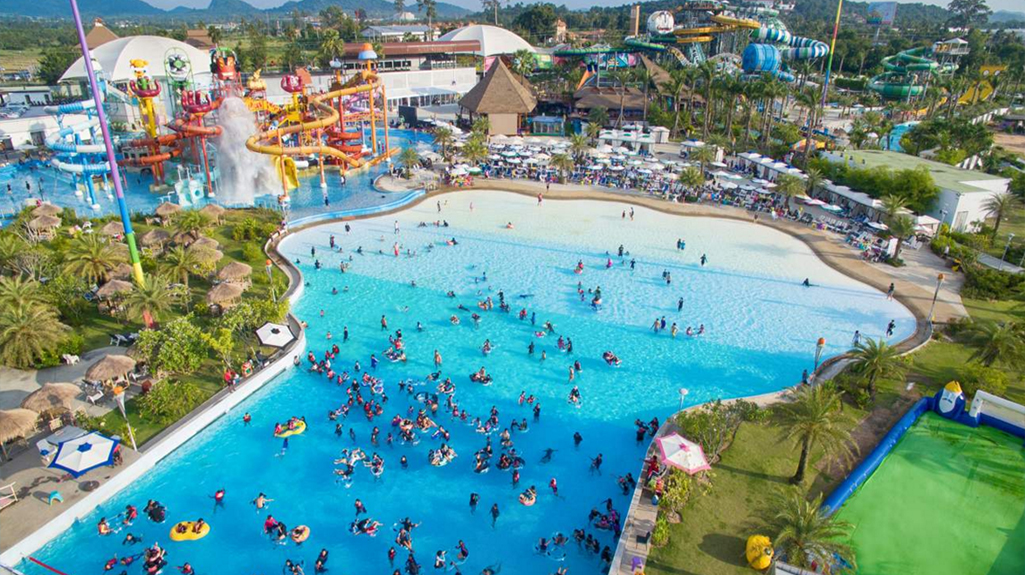 即定即用泰国芭提雅卡通频道主题水上乐园电子门票