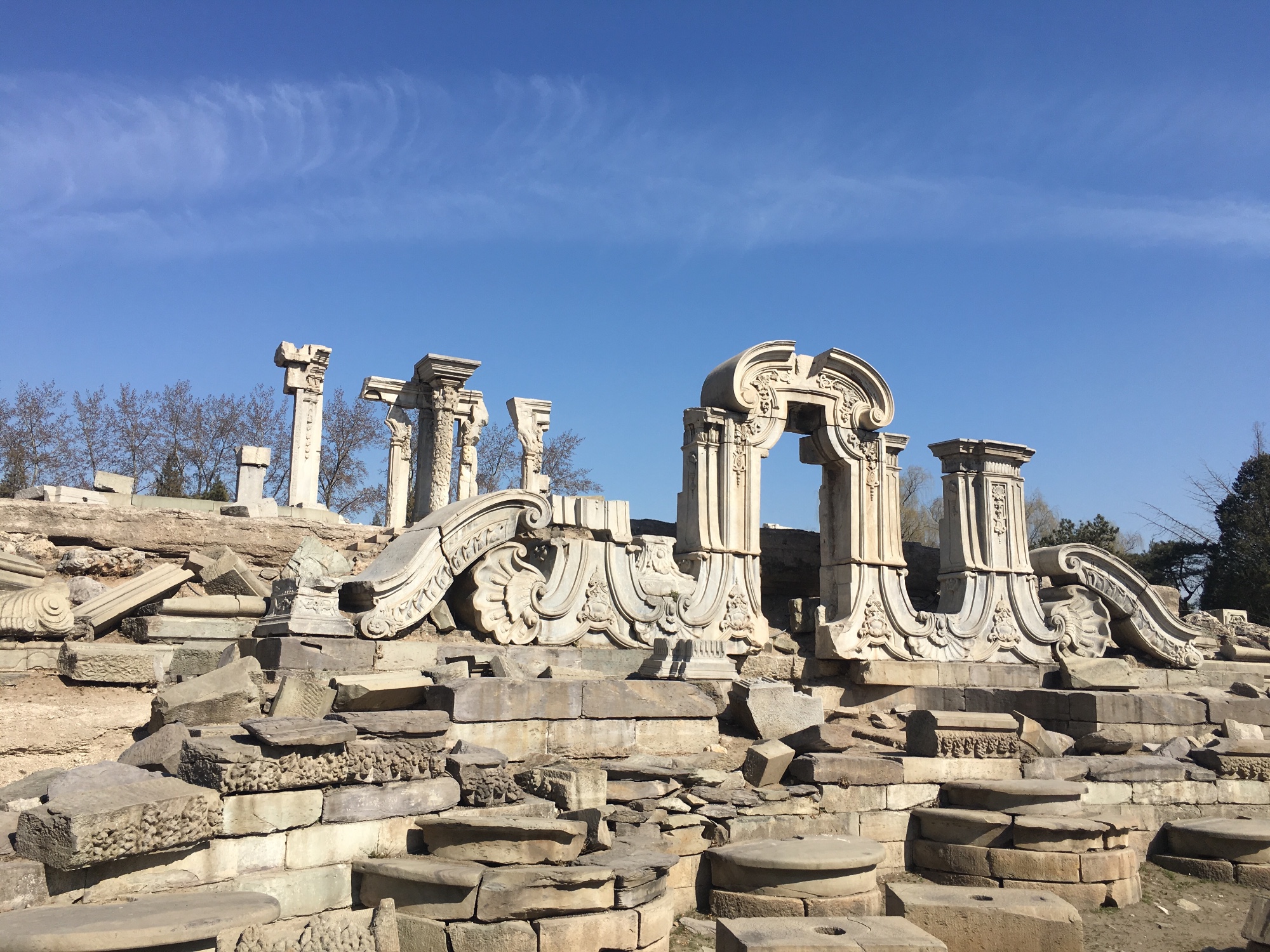 圆明园景区门票历史遗迹游玩