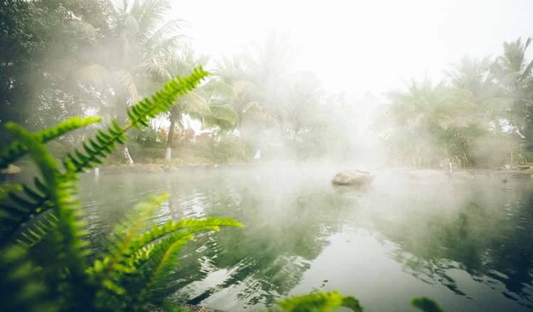 云南西双版纳喃呢温泉短信取票极速入园