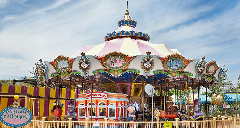 亲子游马德里华纳主题公园重返好莱坞大片场景