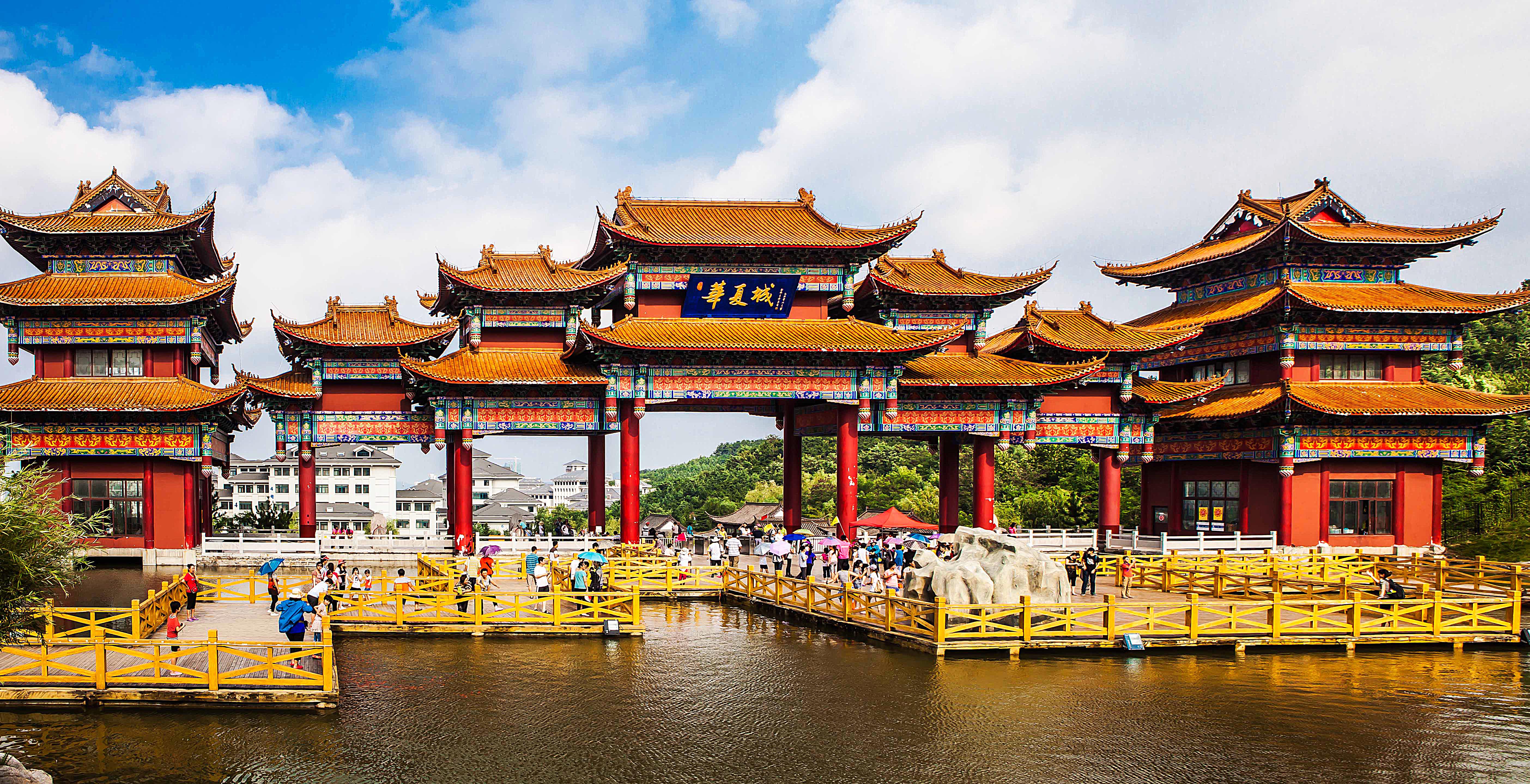 店庆特惠威海华夏城门票即买即用保障入园景区售票处换票