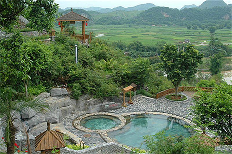 广东清远英德奇洞温泉度假区门票尽览田园风光怡然幽静