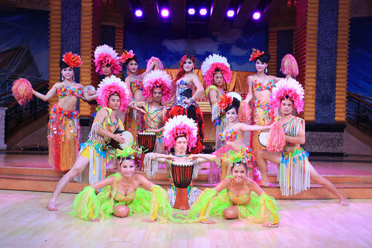 三亚果喜红艺人演出门票泰国异域风情精彩人妖秀