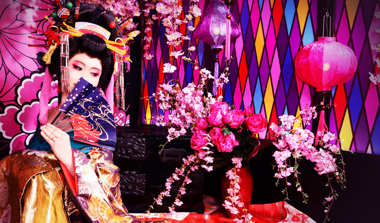 日本京都艺妓花魁舞妓艺伎体验梦工房写真馆预约体验正宗艺妓妆唯有梦