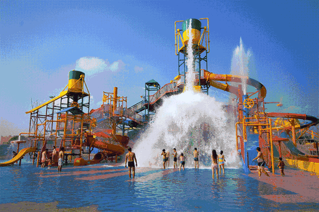 桂林玉圭大酒店住宿1晚 早餐 2张玉圭园环球名胜水上乐园票 桂林旅游2