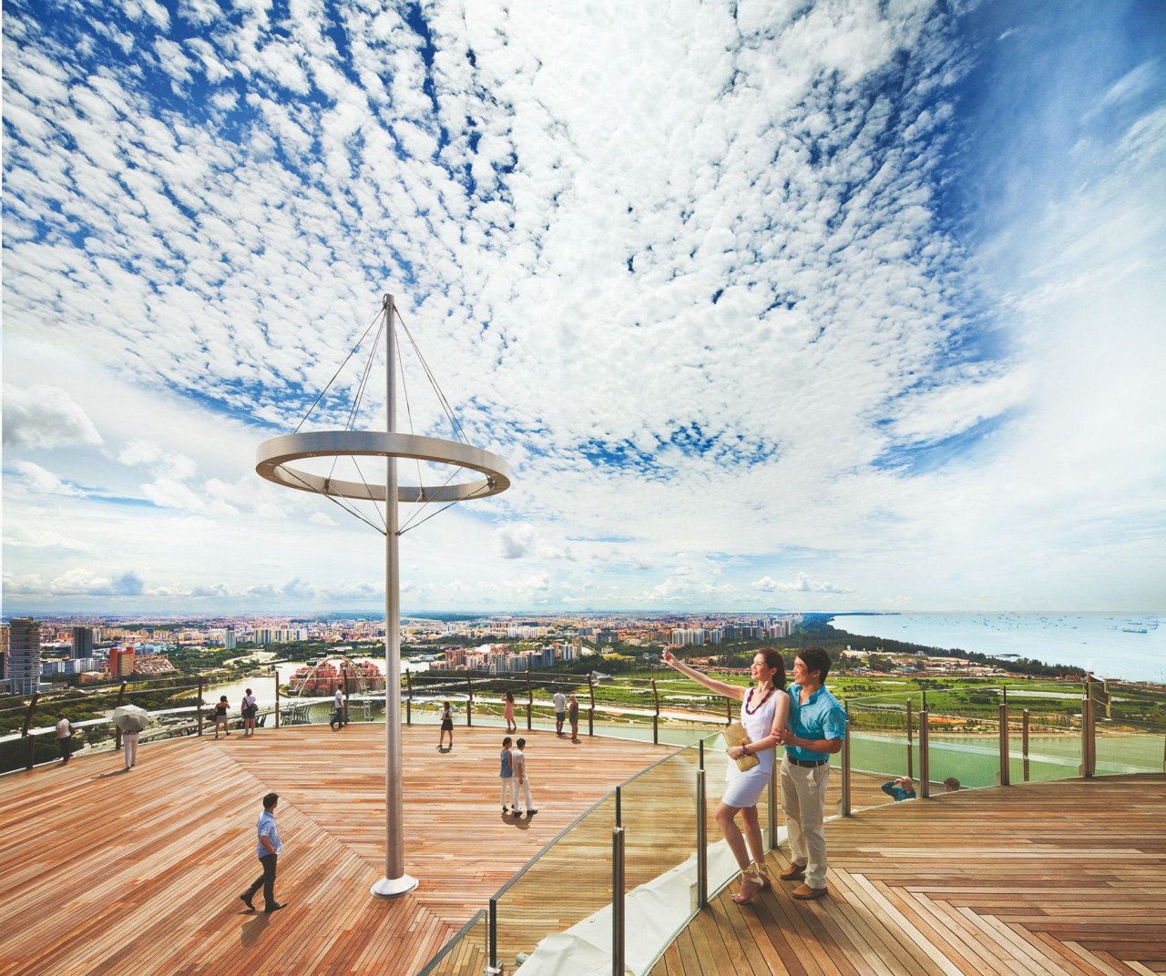 新加坡滨海湾金沙大酒店之金沙空中花园观景台门票