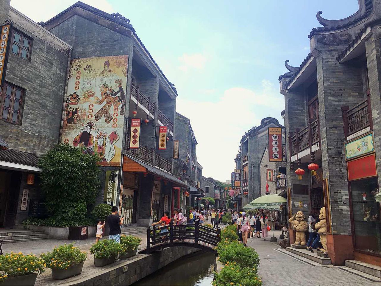 传统建筑群落广州岭南印象园门票成人票亲子票