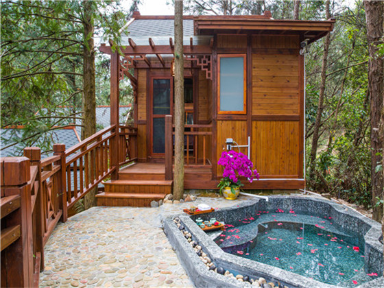 清远英德英西峰林走廊九重天树屋酒店2天1晚套餐森林独栋木屋别墅住宿