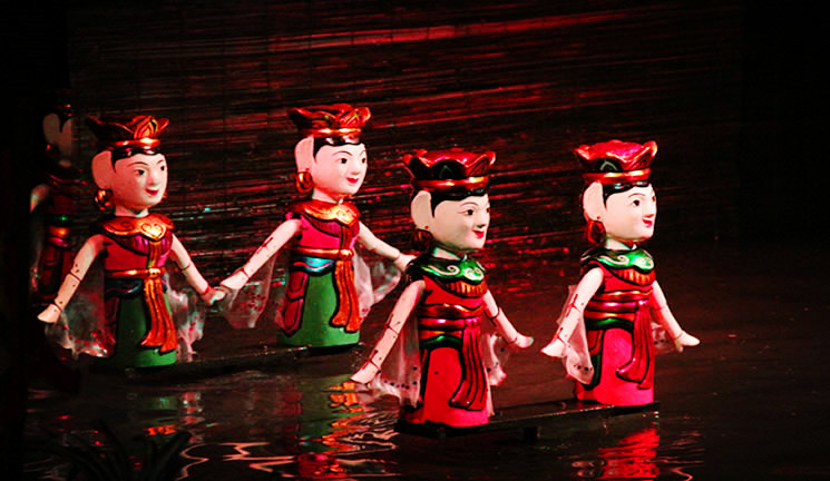 越南河内 莲花木偶戏表演门票(新剧院)